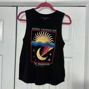 Spiritual Gangster good things are on the horizon tank top ￼